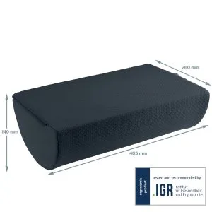 Leitz Cozy Footrest gray packshot