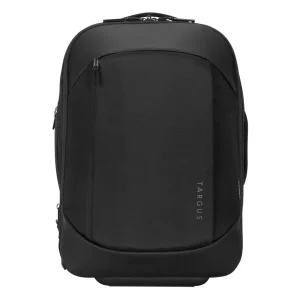 15.6” EcoSmart® Mobile Tech Traveler Rolling Backpack - Black