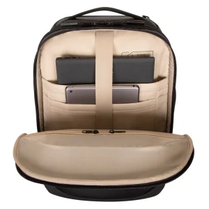 15.6” EcoSmart® Mobile Tech Traveler Rolling Backpack - Black